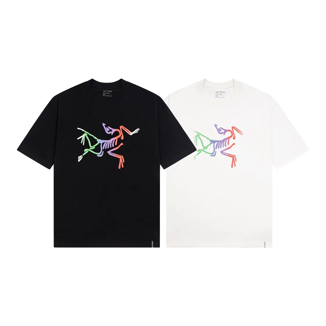 【 Quality】 Arc’teryx 𝟮𝟰𝘀𝘀 T ， ， ， OS Premium 32S g Quality ： ：White Black Size：XS S M L